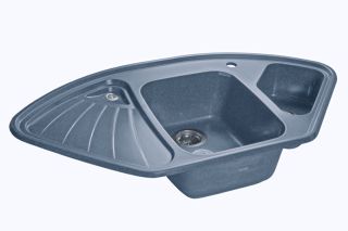 Мойка кухонная GranFest Графит Corner C-1040 E граф